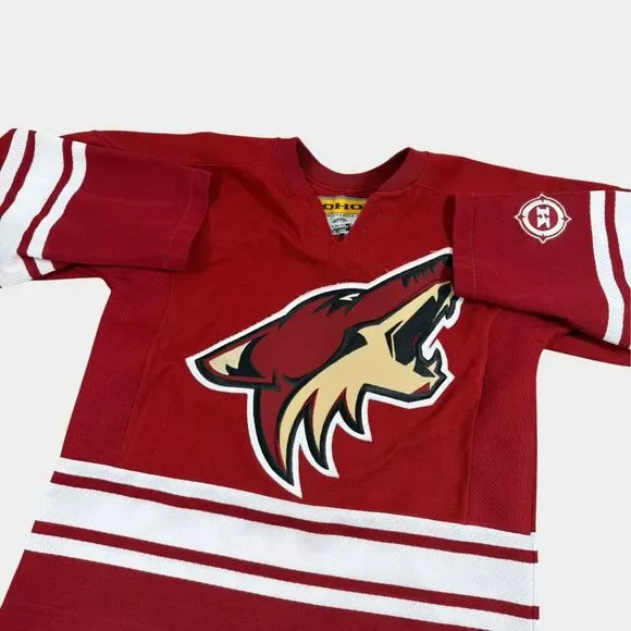 Vintage Phoenix Arizona Coyotes NHL Hockey Jersey Koho Red Youth Small/Medium S/ - Picture 10 of 11